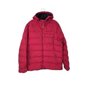 Best Made Co. 800 Down Full-zip Jacket Coat Scarlet Red MEN'S Large‎